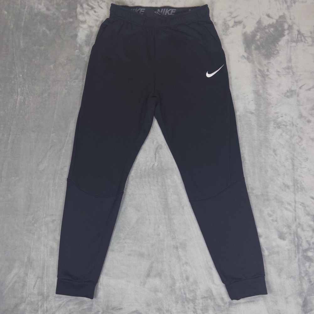 Nike Dri-FIT Jogger Pants Mens Medium Black 860371-010 Tapered Training Sweats